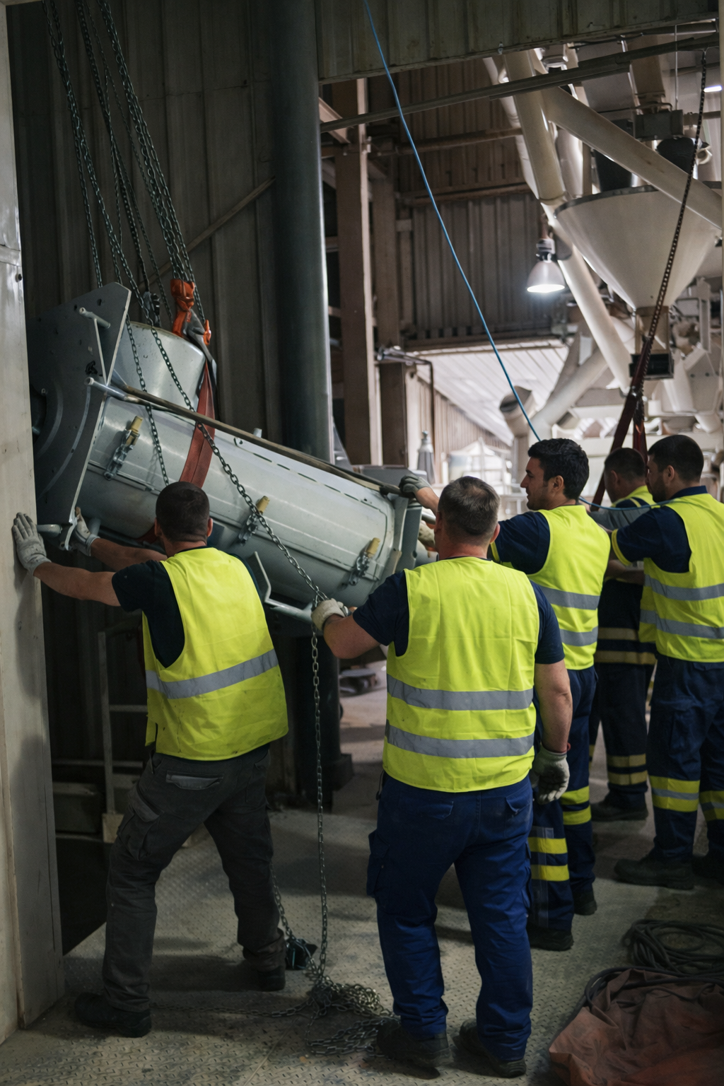 Seguridad Industrial en planta 3
